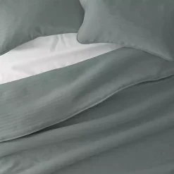 Kirklands Home Quilts|Stitched Stripes 2-pc. Twin Quilt Set Green