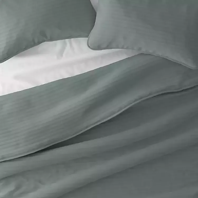 Kirklands Home Quilts|Stitched Stripes 2-pc. Twin Quilt Set Green