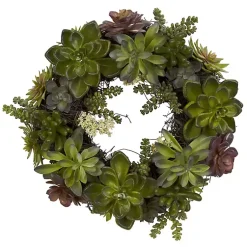 Outlet Succulent Wreath Wreaths