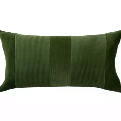 Clearance Velvet Corduroy Lumbar Pillow Pillows