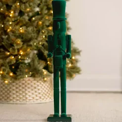 Outlet Velvet Nutcracker Statue Christmas Decorations