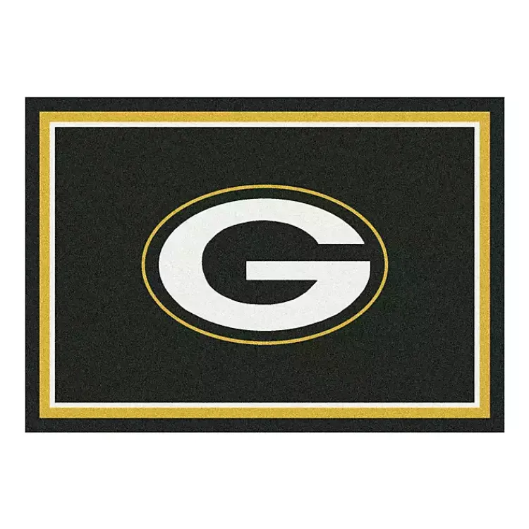 Kirklands Home Area Rugs|bay Packers Area Rug, 4x6 Green