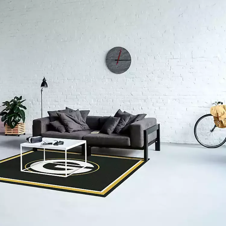 Kirklands Home Area Rugs|bay Packers Area Rug, 4x6 Green