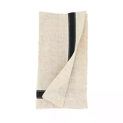 Kirklands Home Table Linens|Grosgrain Accent Napkins, Set of 4
