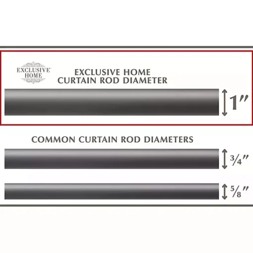 Kirklands Home Curtain Rods & Hardware|Gunmetal Adjustable Torch Curtain Rod, 120 in. Gray
