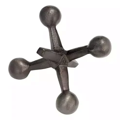 New Gunmetal Metal Jack Sculpture Statues & Figurines