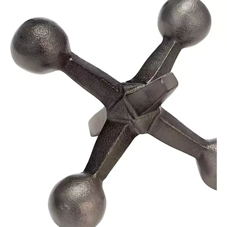 New Gunmetal Metal Jack Sculpture Statues & Figurines