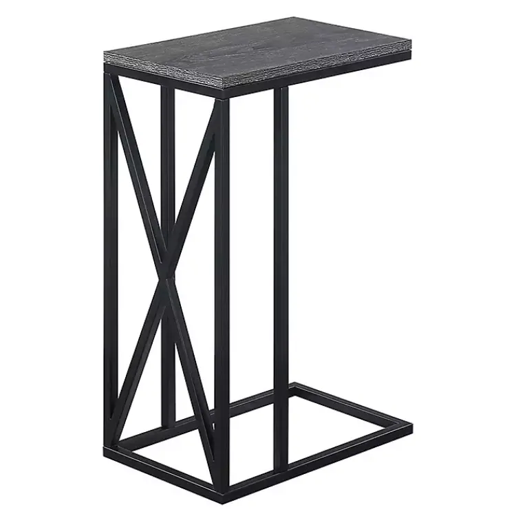 Kirklands Home Accent & End Tables|Gunmetal Tucson C-Table Gray