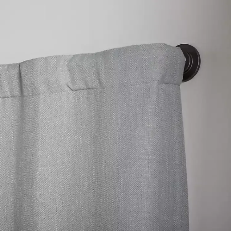 Kirklands Home Curtain Rods & Hardware|Gunmetal Hyde Wrap Around Curtain Rod, 120 in.