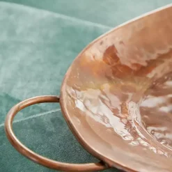 Sale Hammered Copper 3-pc. Iridescent Tray Set Decorative Trays