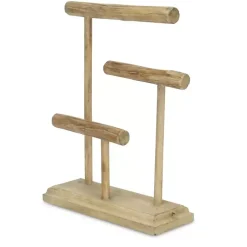 Kirklands Home Bathroom Accessories|Handmade Driftwood Large Jewelry Stand Brown