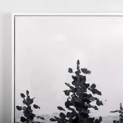 Kirklands Home Framed Art|Handpainted Mountain Scene Framed Art