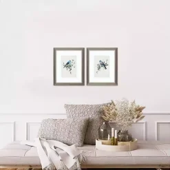 Kirklands Home Framed Art|Happy Bluebirds Framed Art Prints, Set of 2