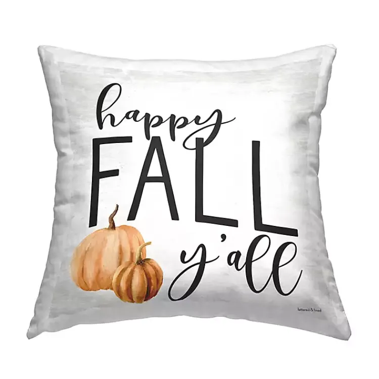 Best Happy Fall Yall Harvest Throw Pillow Fall