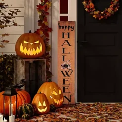 Outlet Happy Halloween Spider Porch Board Halloween