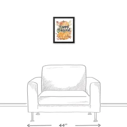 Sale Happy Harvest Framed Canvas Art Print Fall