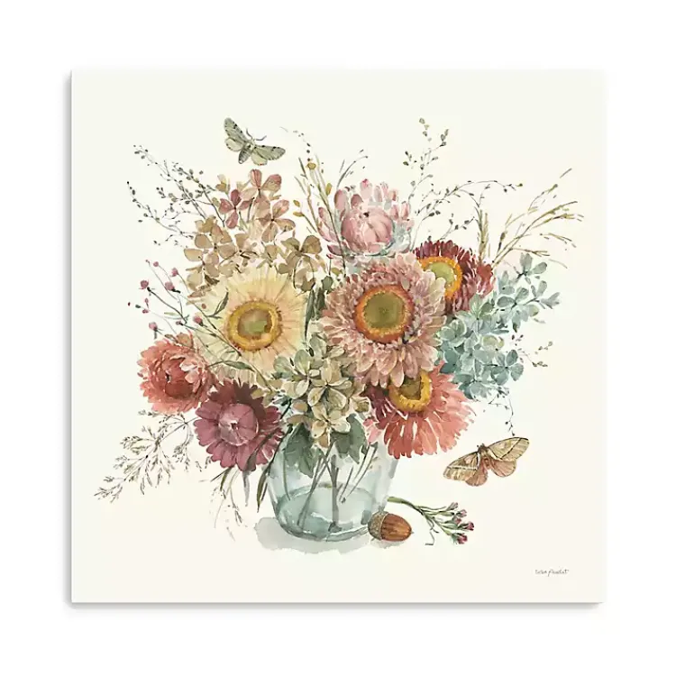 Best Harvest Bouquet Canvas Art Print, 20x20 in. Fall
