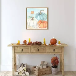 Hot Harvest by the Sea Canvas Art Print Fall