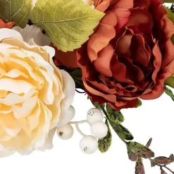 Harvest Floral Half Wreath Fall