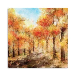Harvest Glow Canvas Art Print Fall
