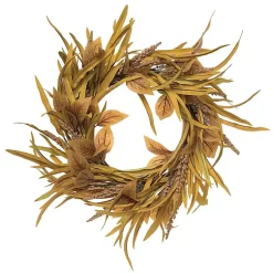 Sale Harvest Rustic Stalks Wreath Fall