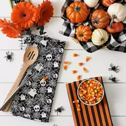 Best Haunted Prints Assorted Dishtowels, Set of 3 Halloween