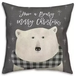 Have a Beary Merry Christmas Pillow Christmas Pillows