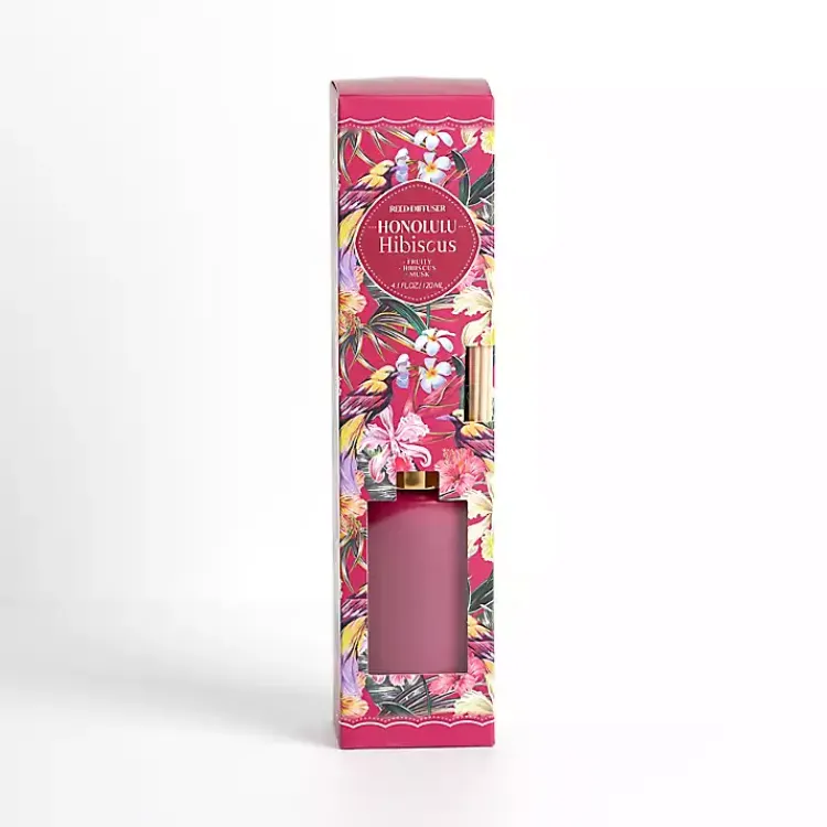 Clearance Hawaiian Hibiscus Diffuser Set Home Fragrance