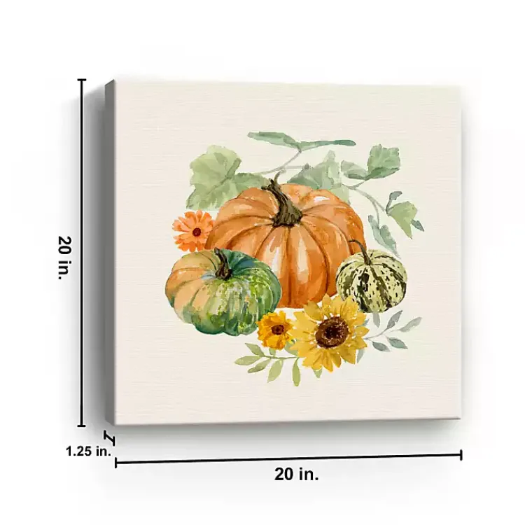 Outlet Heirloom Harvest Canvas Wall Plaque Fall
