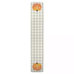 Kirklands Home Table Linens|Hello Fall Buffalo Check Table Runner