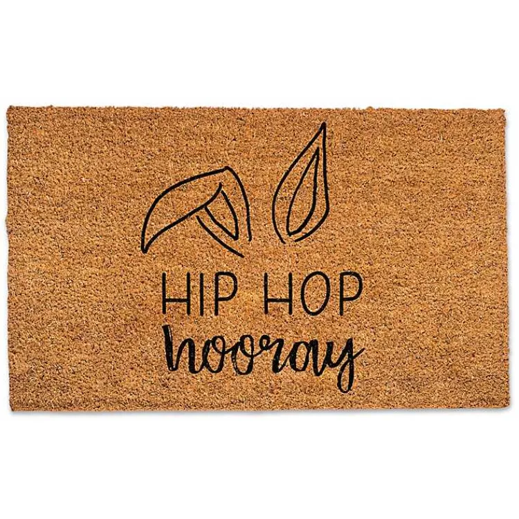 Discount Hip Hop Hooray Easter Doormat Easter Decorations