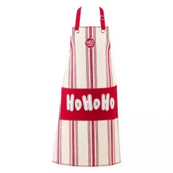 New Ho Ho Ho Striped Christmas Apron Christmas Dining & Entertaining