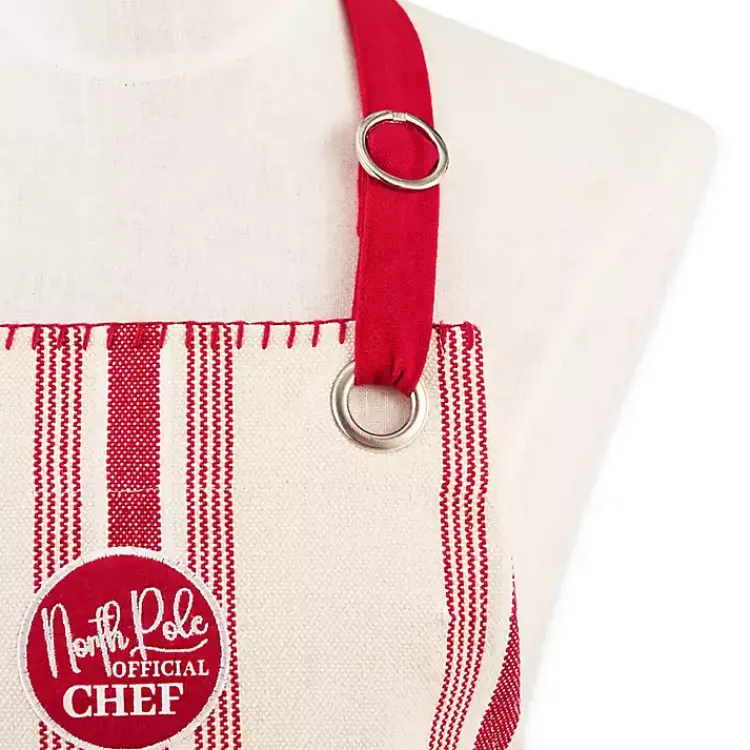 New Ho Ho Ho Striped Christmas Apron Christmas Dining & Entertaining