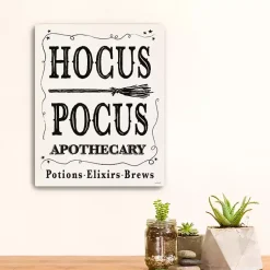 Outlet Hocus Pocus Apothecary Canvas Art Print Halloween