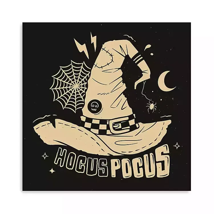Sale Hocus Pocus Witchy Canvas Art Print Halloween