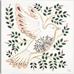 New Holiday Dove Canvas Art Print Christmas Art & Wall Decor