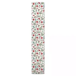 Clearance Holiday Florals Table Runner, 90 in. Christmas Dining & Entertaining