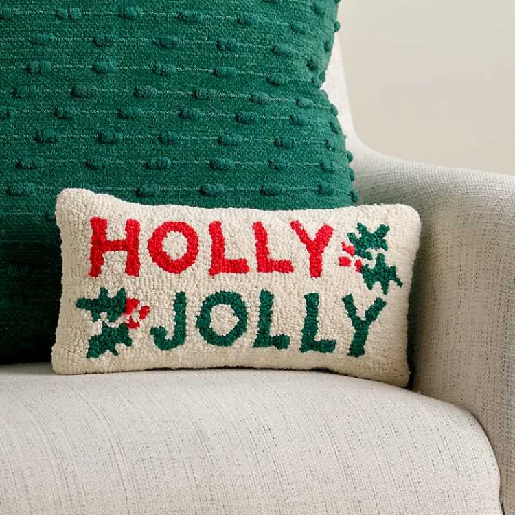 New Holly Jolly Mistletoe Mini Pillow Pillows