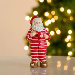 Best Holly Santa in Pajamas Decoration Christmas Decorations