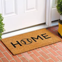 Kirklands Home Doormats|Home Baseball Doormat