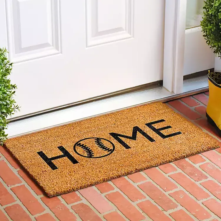 Kirklands Home Doormats|Home Baseball Doormat