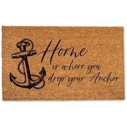 Kirklands Home Doormats|Home is Where You Drop Your Anchor Doormat