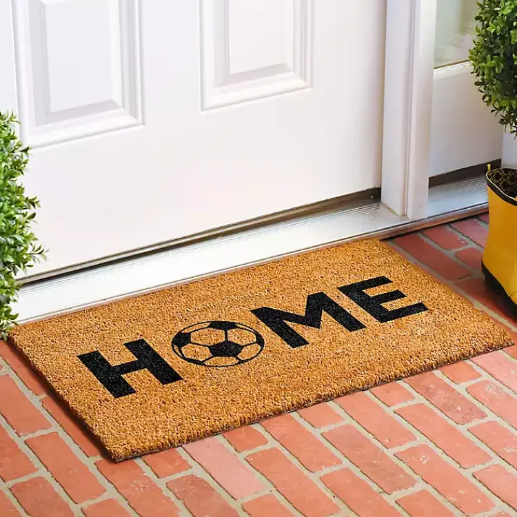 Kirklands Home Doormats|Home Soccer Ball Doormat