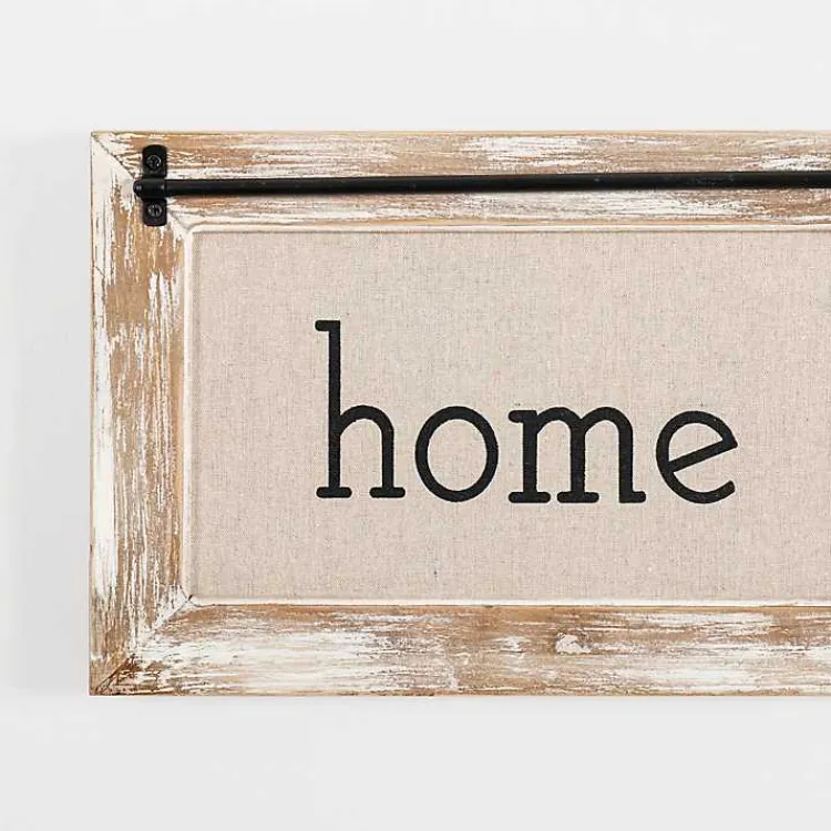 Kirklands Home Wall Quotes & Signs|Home Sweet Home Rustic Door Frame Wood Wall Plaque