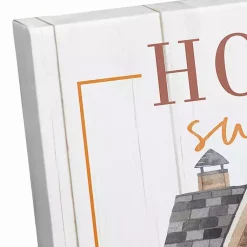 Online Home Sweet Thankful Home Canvas Art Print Fall