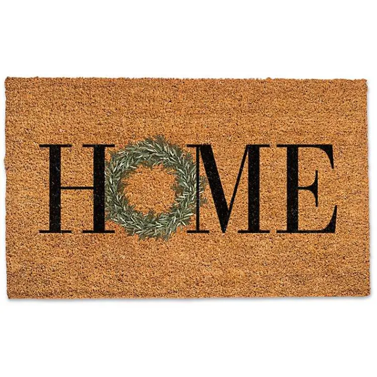 Kirklands Home Doormats|Home Wreath Doormat