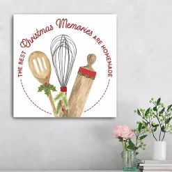 Clearance Homemade Christmas Memories Canvas Art Print Christmas Art & Wall Decor