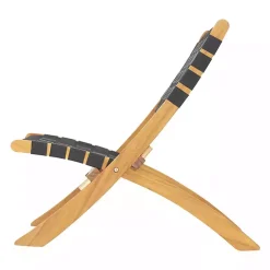 Kirklands Home Outdoor Sets|Honey Acacia Wood Low Slung 3-pc. Bistro Set