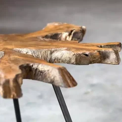 Kirklands Home Coffee Tables|Honey Natural Teak Wood Coffee Table Brown