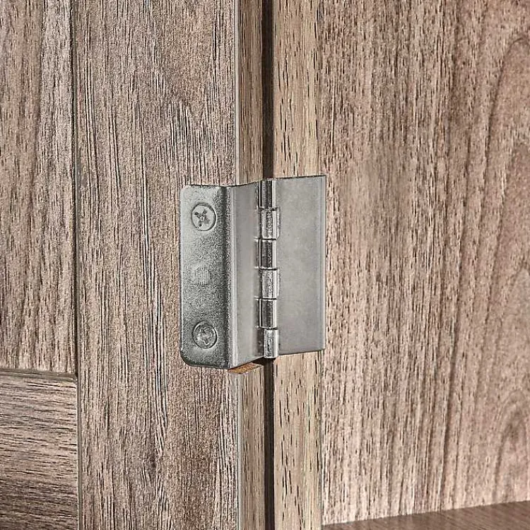 Kirklands Home Shelves|Honey Woodgrain Wall-Mounted Cabinet Tan